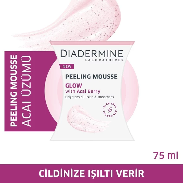 Diadermine Köpük Peelingi Işıltı Verici Acai Berry 75 ml ürün görseli 1