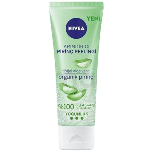 Nivea Visage Pirinç Peeling Karma Ciltler 75 ml ürün görseli 1
