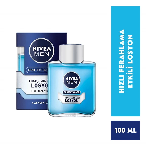 Nivea Tıraş Sonrası Losyon Men Protect & Care Nemlendirici 100 ml ürün görseli 1