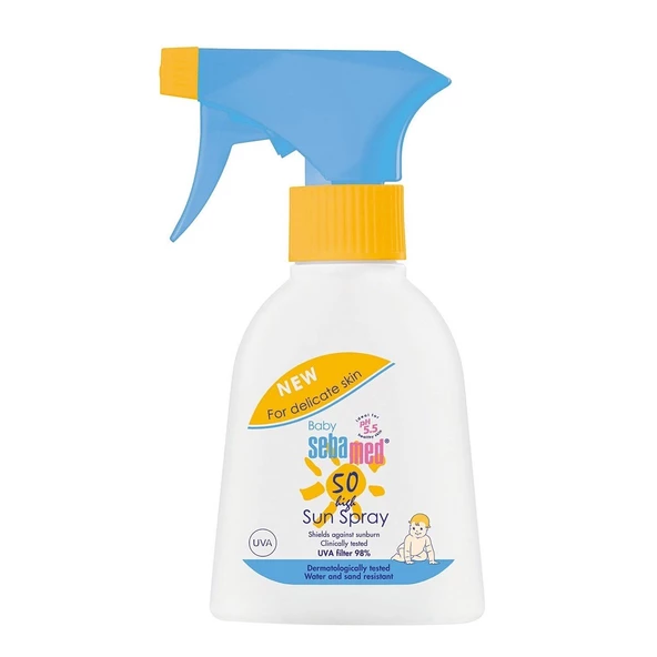 Sebamed Baby Çok Yönlü Koruyucu Güneş Spreyi SPF50 200 ml ürün görseli 1