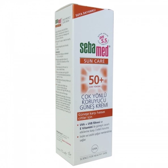 Sebamed Sun Care Çok Yönlü Koruyucu Güneş Kremi SPF50 75 ml ürün görseli 1