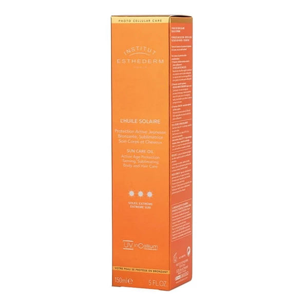 Institut Esthederm Sun Care Oil Normal ve Yoğun Güneş Korumalı Güneş Bakım Yağı 150 ml ürün görseli 1