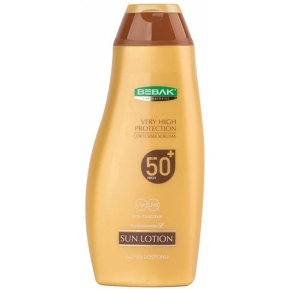 Bebak Güneş Losyonu SPF50 300 ml ürün görseli 1