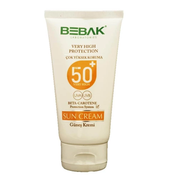 Bebak Güneşten Koruyucu Bakım Kremi SPF50+ 75 ml ürün görseli 1
