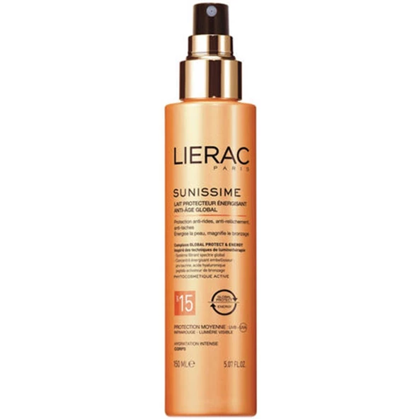Lierac Paris Sunissime Energizing Protective Milk SPF15 150 ml ürün görseli 1