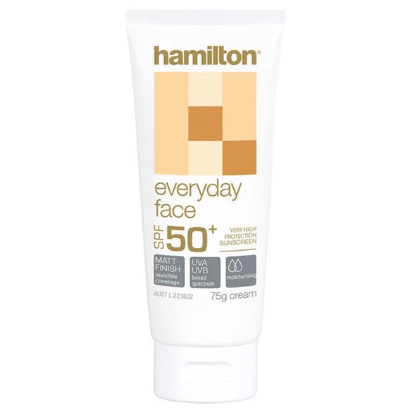 Hamilton Everyday Face SPF50 75 gr ürün görseli 1
