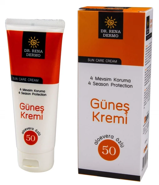 Dr. Rena Dermo 50 Faktör Aloevera Özlü Güneş Kremi 100 ml ürün görseli 1