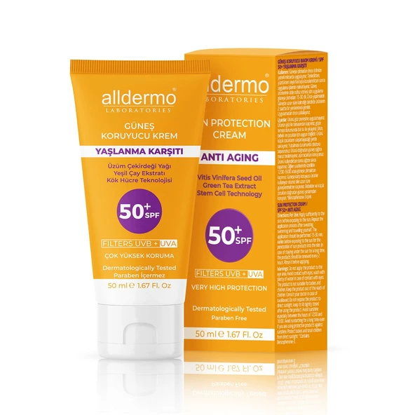Alldermo SPF50 Anti-Aging Krem 50 ml ürün görseli 1