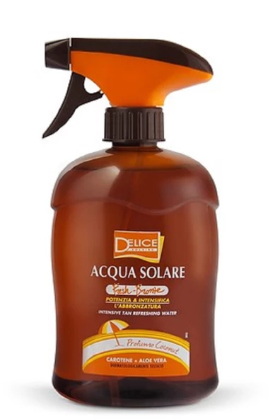 Delice Solaire Acqua Solare Bronzlaştırıcı Güneş Suyu 500 ml ürün görseli 1