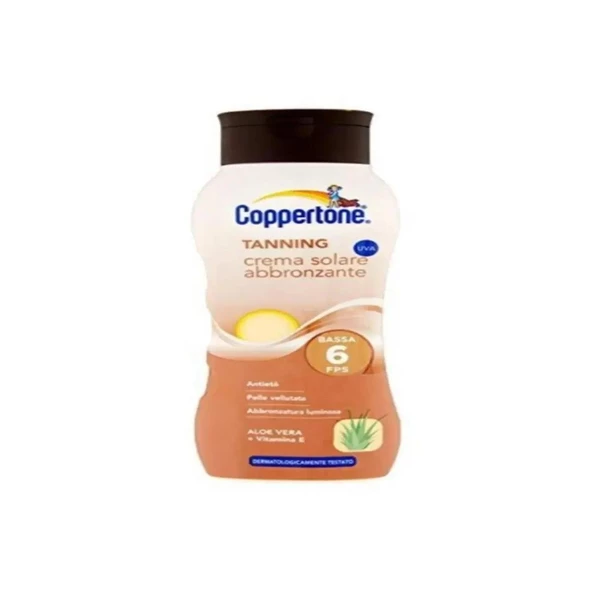 Coppertone Bronzlaştırıcı Krem SPF6 200 ml ürün görseli 1