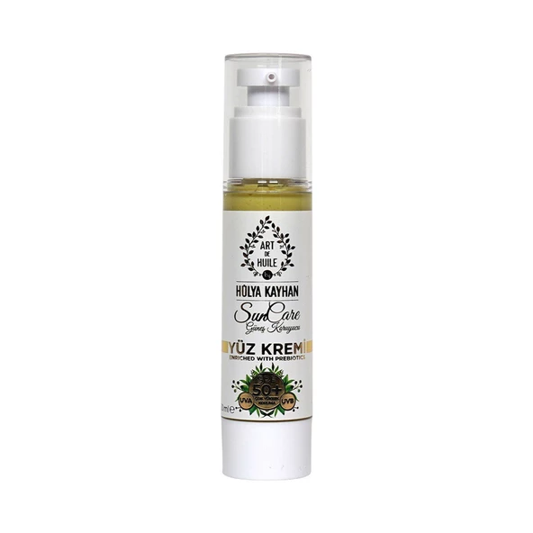 Art De Huile Güneş Koruyucu Yüz Kremi SPF50 50 ml ürün görseli 1
