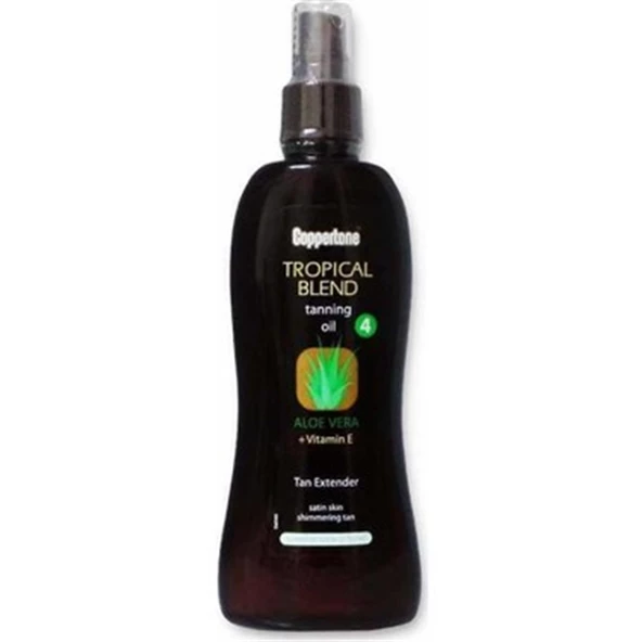 Coppertone Aloe Veralı Yoğun Bronzlaştırıcı Güneş Yağı 200 ml ürün görseli 1