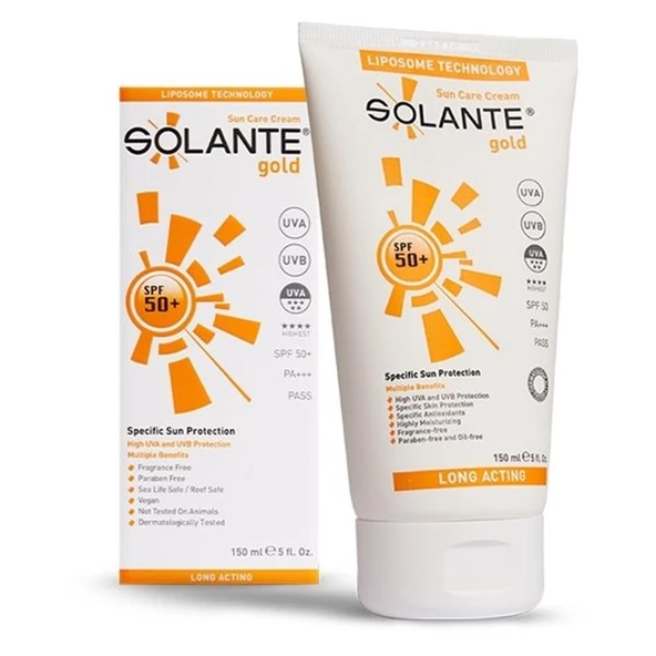 Solante Gold Soin Solaire Lotion SPF50+ 150 ml ürün görseli 1