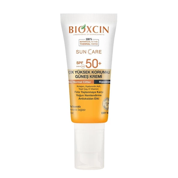 Bioxcin Güneş Kremi Kuru & Normal Ciltler İçin SPF50 50 ml ürün görseli 1