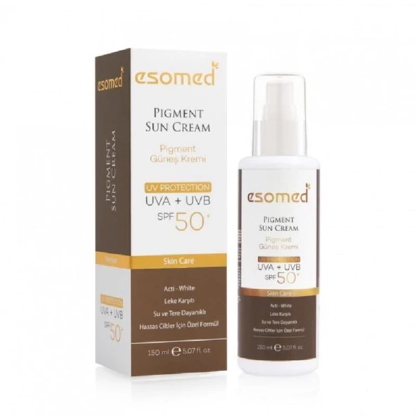 Esomed Pigment Acti-White Sun Care Cream SPF50+ 150 ml ürün görseli 1