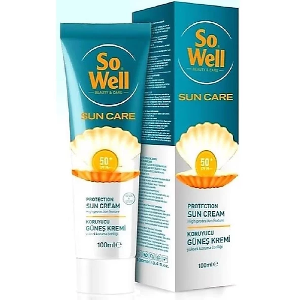 So Well Güneş Kremi SPF50+ 100 ml ürün görseli 1