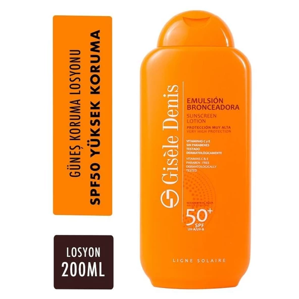 Gisele Denis SPF50 Sunscreen Lotion 200 ml ürün görseli 1