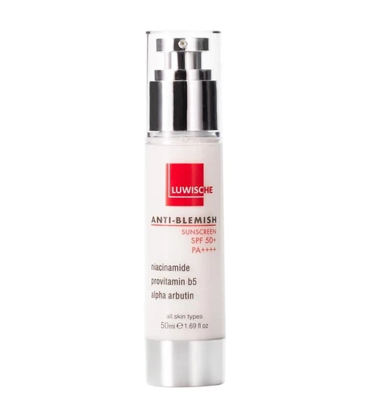 Luwische Anti Blemish Sunscreen PA++++ Extremely UVA Protect  SPF50 50 ml ürün görseli 1