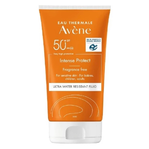 Avène Intense Protect Ultra Water Resistant Fluide SPF50+ 150 ml ürün görseli 1