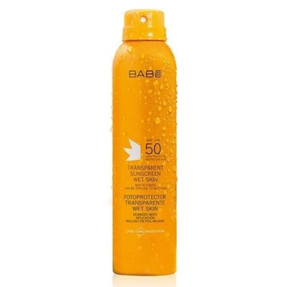 Babe Güneş Koruyucu Transparan Sprey SPF50 + 200 ml ürün görseli 1