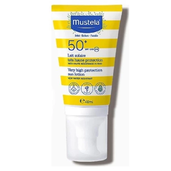 Mustela Güneş Losyonu SPF50 40 ml ürün görseli 1