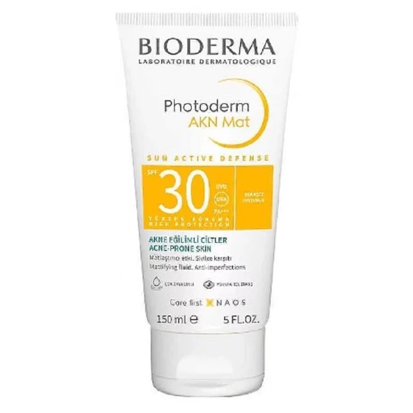 Bioderma Photoderm AKN Mat Güneş Koruyucu Krem SPF30 150 ml ürün görseli 1
