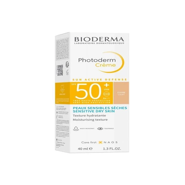 Bioderma Photoderm Creme Claire Light SPF50+ 40 ml ürün görseli 1