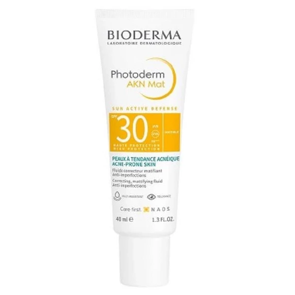 Bioderma Photoderm AKN Mat Güneş Kremi 40 ml ürün görseli 1