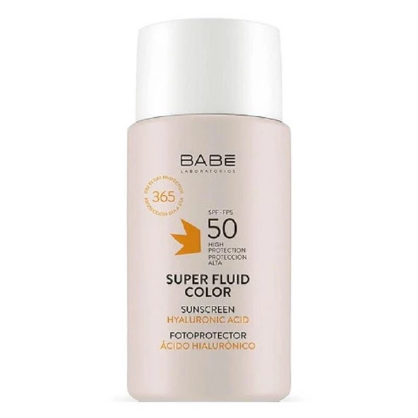 Babe Super Fluid Color Fotoprotector SPF50 Sunscreen 50 ml ürün görseli 1