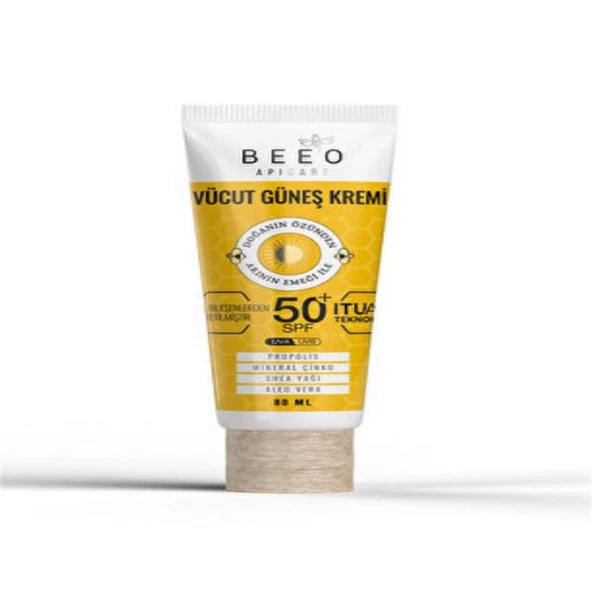 Bee'o Vücut SPF50 Güneş Kremi 80 ml ürün görseli 1