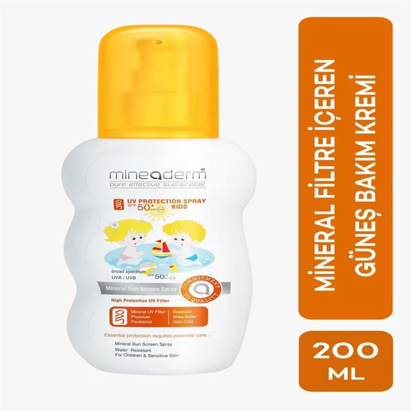 Mineaderm UV Protection Hydration Spray SPF50+ Kids 200 ml ürün görseli 1