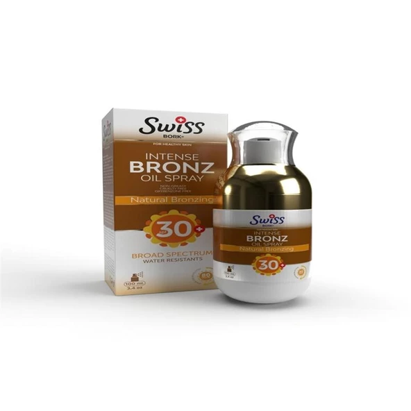 Swiss Bork Bronzlaştırıcı Güneş Spreyi SPF30+ 100 ml ürün görseli 1
