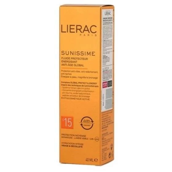Lierac Paris Sunissime Fluide Protecteur Anti-Age Global SPF15 40 ml ürün görseli 1