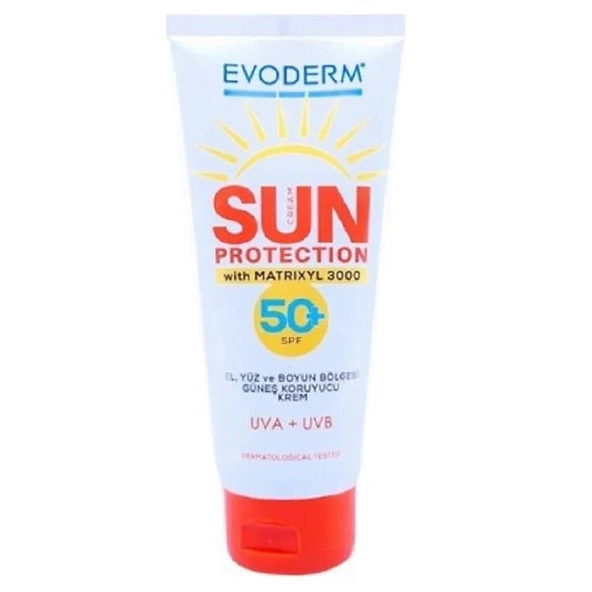 Evoderm Sun Protection Cream SPF50+ 100 ml ürün görseli 1