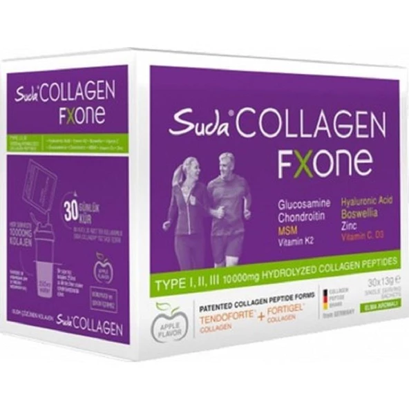 Suda Collagen Fxone Apple 13 gr x 30 Saşe ürün görseli 1
