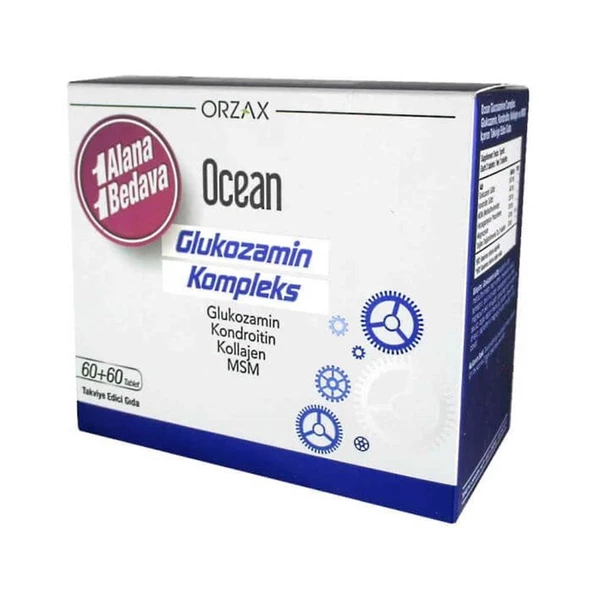 Ocean Glukozamin Kompleks 60 Tablet 1 Alana 1 Bedava ürün görseli 1