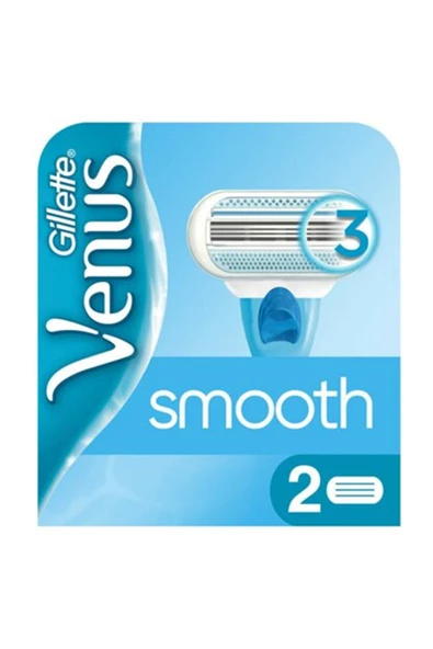 Gillette Venus Smooth Kadın Tıraş Bıçağı 2'li ürün görseli 1