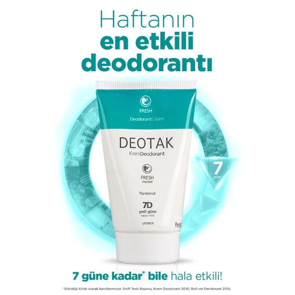 Deotak Krem Deodorant Fresh 35 ml ürün görseli 1