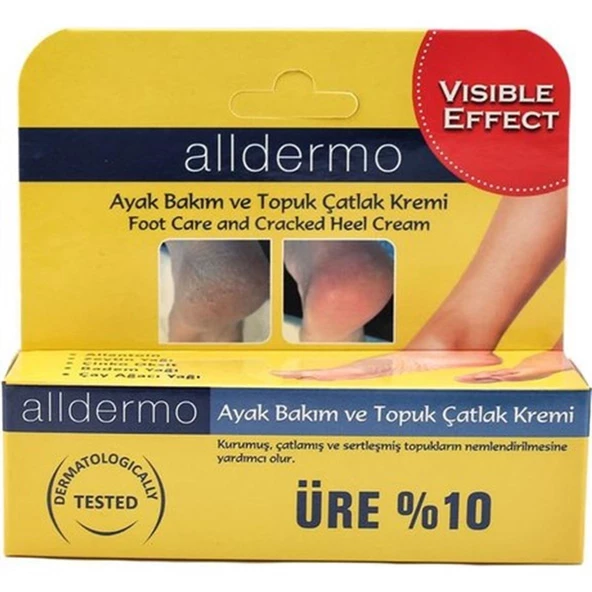 Alldermo Ayak Bakım Topuk Çatlak Kremi 60 gr ürün görseli 1