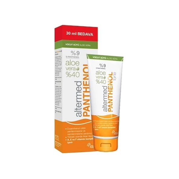 Altermed %9 Panthenol Forte Vücut Sütü 230 ml ürün görseli 1