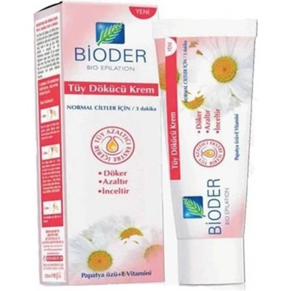 Bioder Tüy Dökücü Krem Normal Cilt 100 ml ürün görseli 1