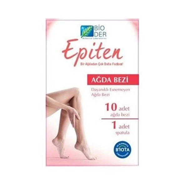 Bioder Epiten Ağda Bezi 10 Adet ürün görseli 1