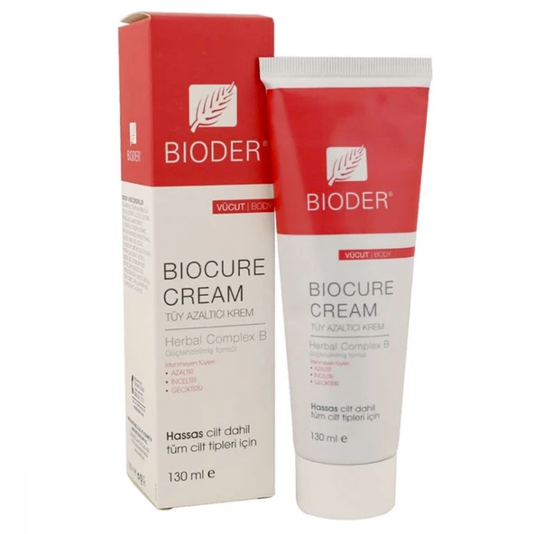 Bioder Biocure Tüy Azaltıcı Vücut Kremi 130 ml ürün görseli 1