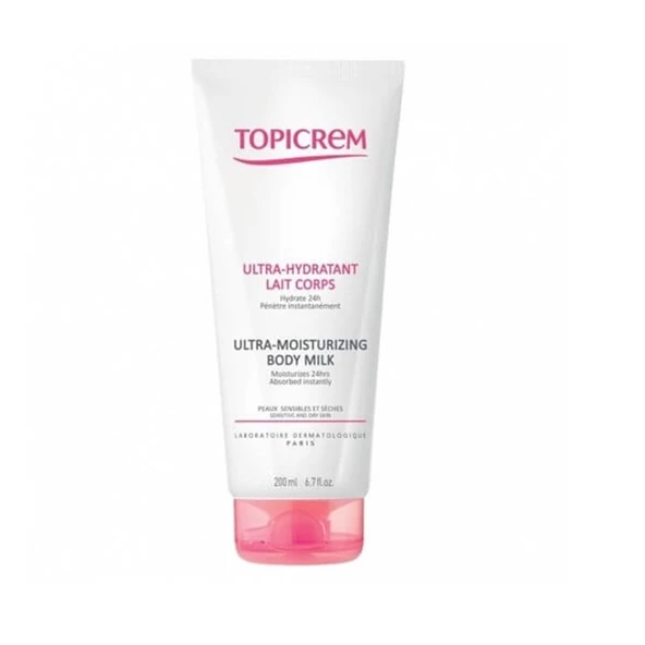 Topicrem Ultra Moisturizing Body Milk 200 ml ürün görseli 1