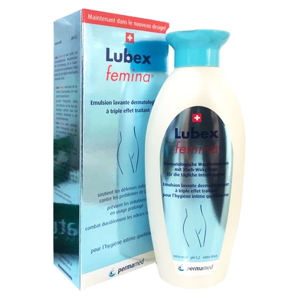Lubex Femina Vücut Temizleme Emülsiyonu 200 ml ürün görseli 1