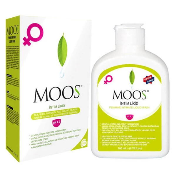 Moos Intim Likit 200 ml ürün görseli 1