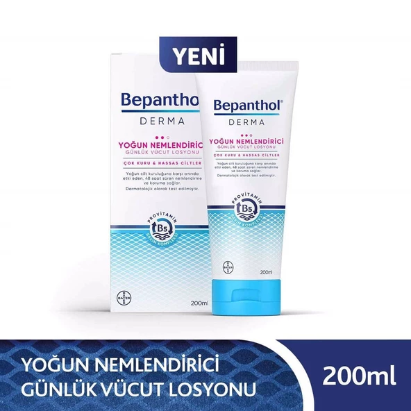 Bepanthol Derma Yoğun Nemlendirici Günlük Vücut Losyonu 200 ml ürün görseli 1