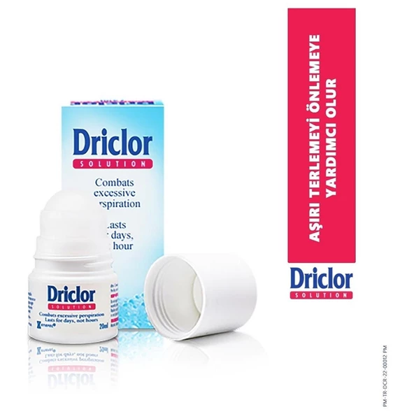 Driclor Roll-On Deodorant 20 ml ürün görseli 1