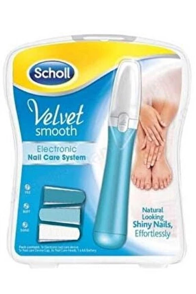 Scholl Velvet Smooth Elektronik Tırnak Törpüsü Bakım Seti ürün görseli 1