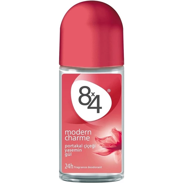 8x4 Modern Charme Roll-On Deodorant 48H 50 ml ürün görseli 1